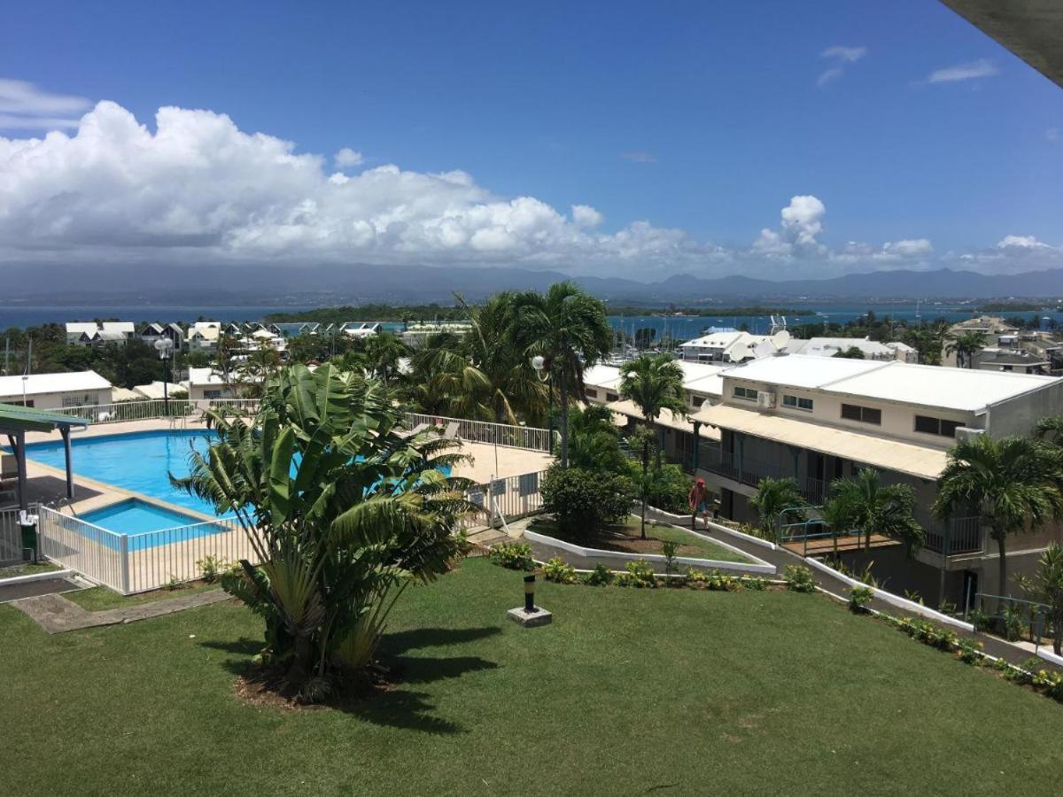 Superbe Studio Avec Piscine, Au Coeur De La Marina! Village Soleil ! Le Gosier  Luaran gambar